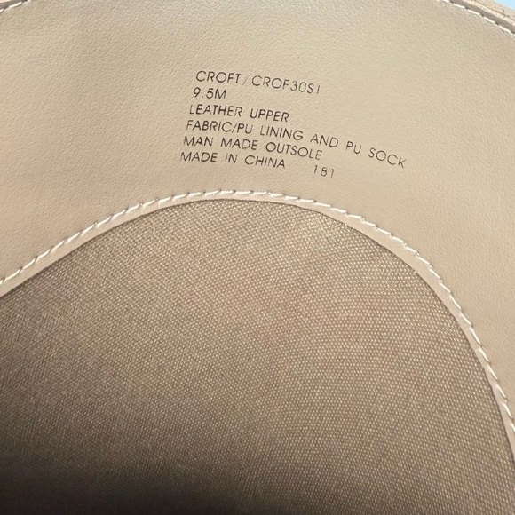 New Steve Madden Croft Pointed Toe Taupe Heeled Tall Western Suede Boots 9.5 - Picture 11 of 11